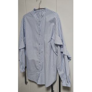 GU - チロ様専用【新品未使用】GU 長袖Vネックブラウスの通販 by GU - チロ様専用【新品未使用】GU 長袖Vネックブラウスの通販 by