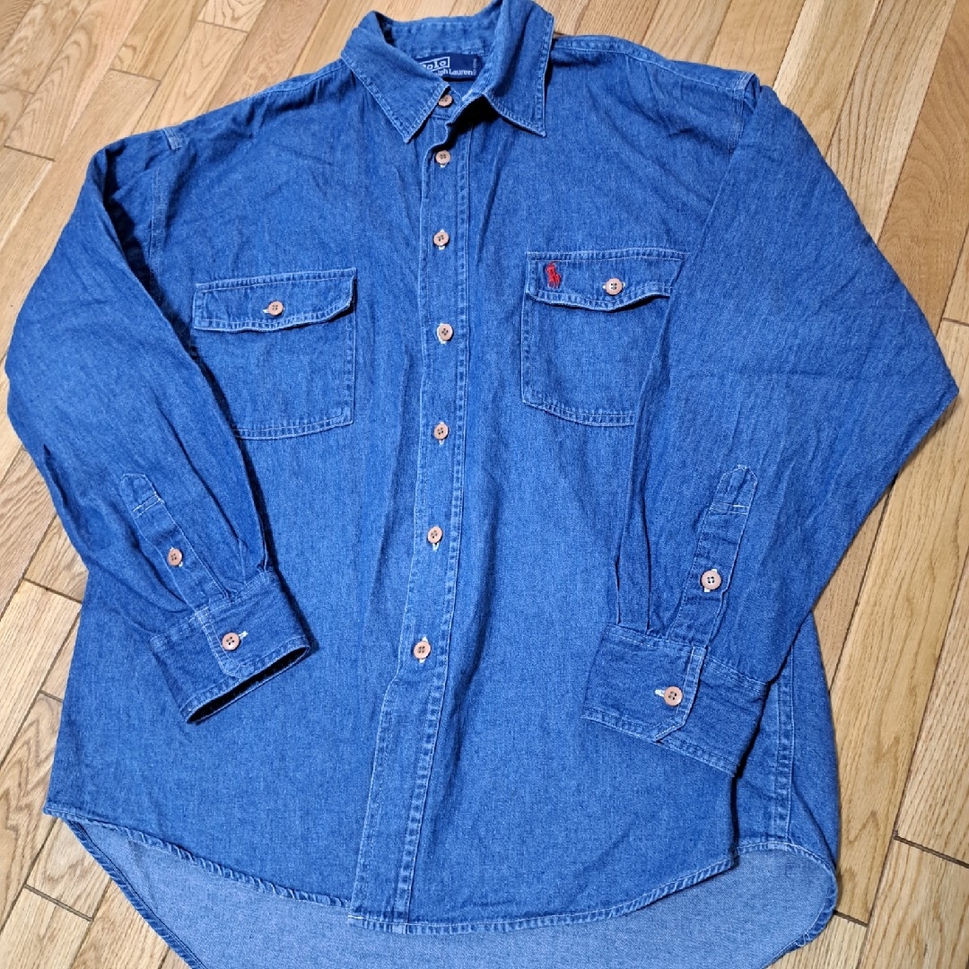 POLO RALPH LAUREN - ポロラルフローレルデニムシャツタンガリー POLO RALPH LAUREN - ポロラルフローレルデニムシャツタンガリー