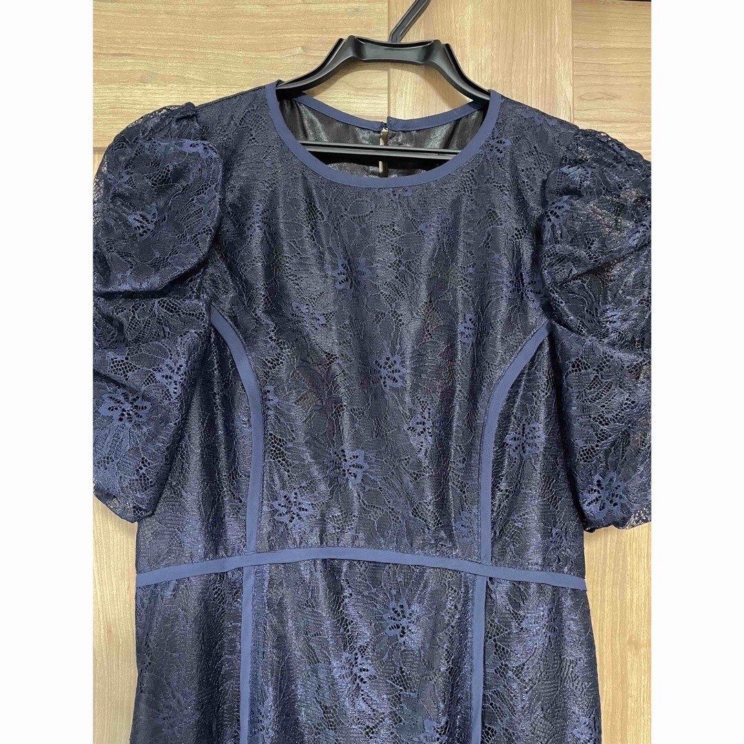 JUSGLITTY - ジャスグリッティー パイピングレースドレスの通販 JUSGLITTY - ジャスグリッティー パイピングレースドレスの通販