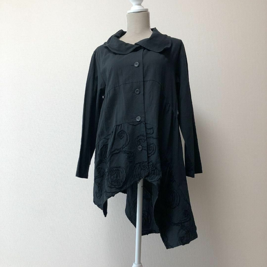 未使用タグ付☆センソユニコ☆慈雨☆アシンメトリー☆チュニック 未使用タグ付☆センソユニコ☆慈雨☆アシンメトリー☆チュニック