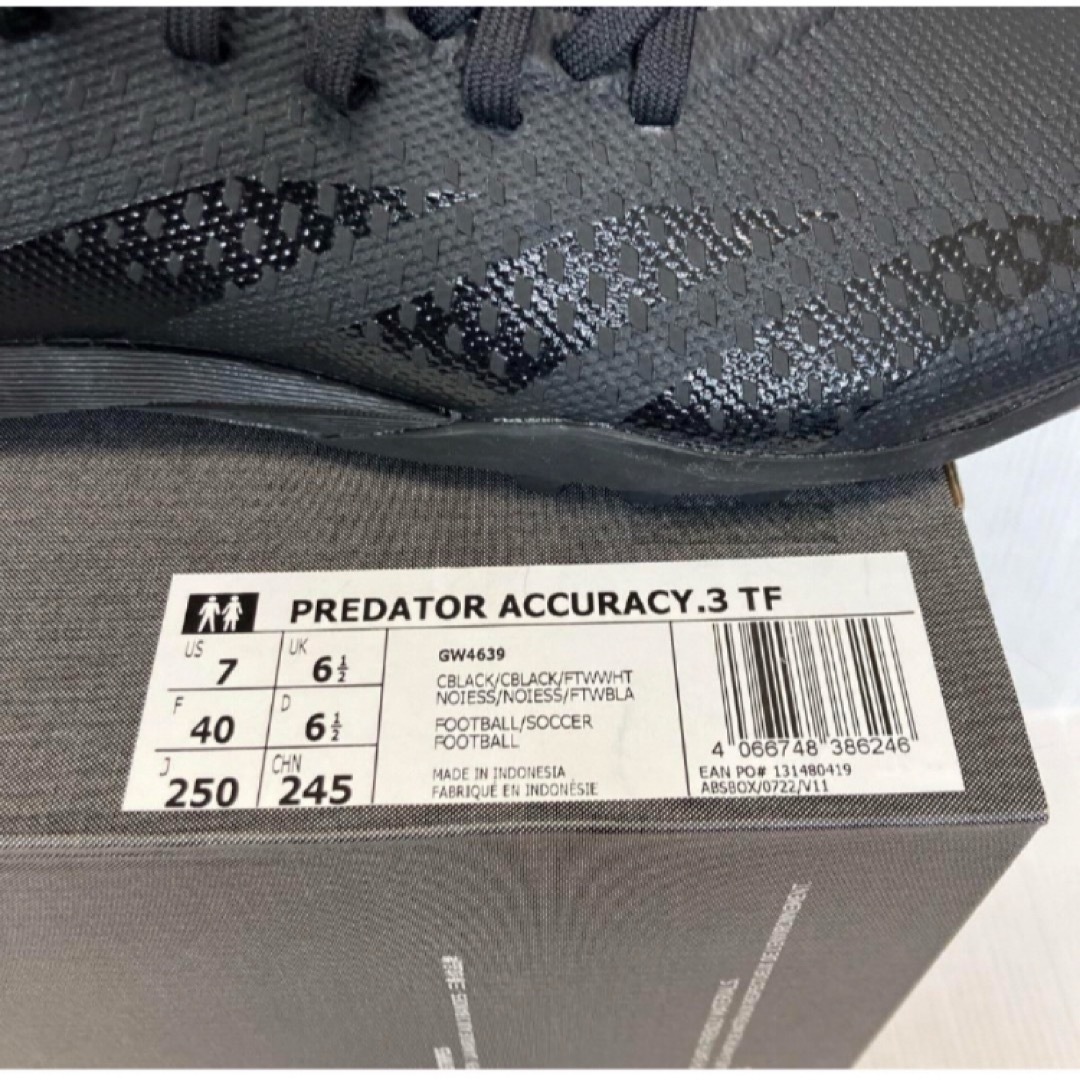 adidas - 送料無料 新品 adidas PREDATOR アキュラシー.3 TF 25 adidas - 送料無料 新品 adidas PREDATOR アキュラシー.3 TF 25