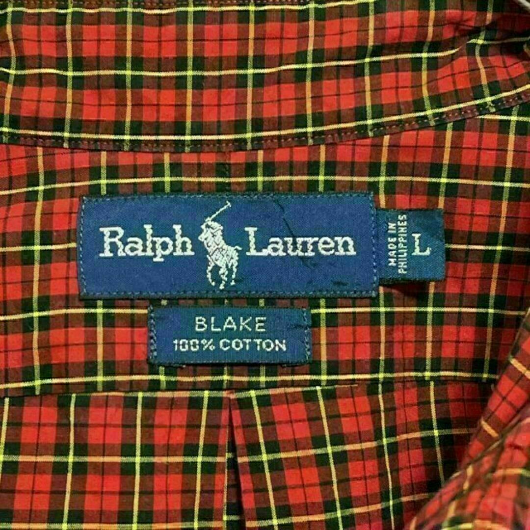Ralph Lauren - 71f 90sヴィンテージラルフローレン BD長袖 Ralph Lauren - 71f 90sヴィンテージラルフローレン BD長袖