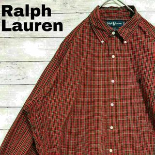 Ralph Lauren - 71f 90sヴィンテージラルフローレン BD長袖 Ralph Lauren - 71f 90sヴィンテージラルフローレン BD長袖