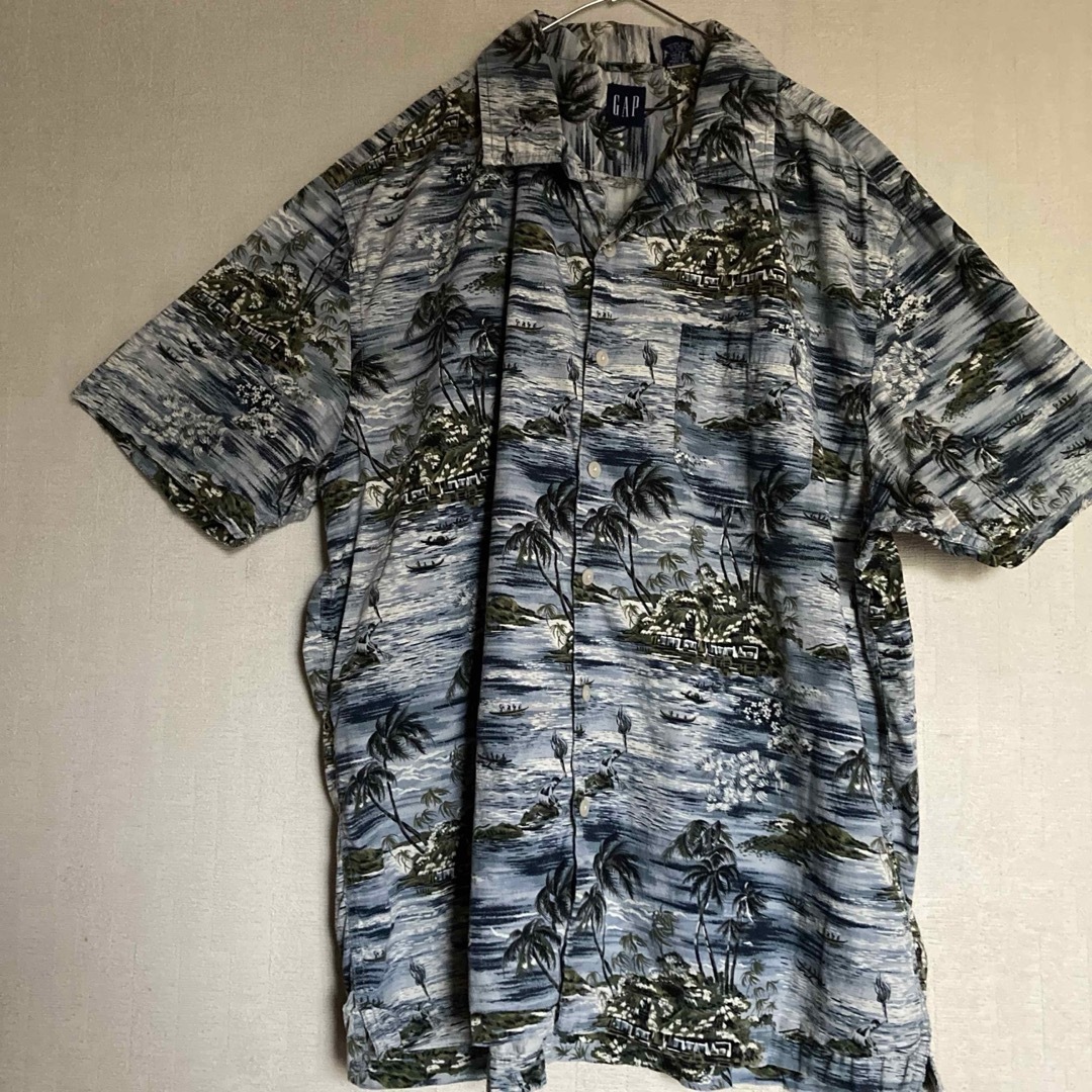 GAP - 90s OLD GAP オールドギャップ アロハシャツ 総柄の通販 GAP - 90s OLD GAP オールドギャップ アロハシャツ 総柄の通販