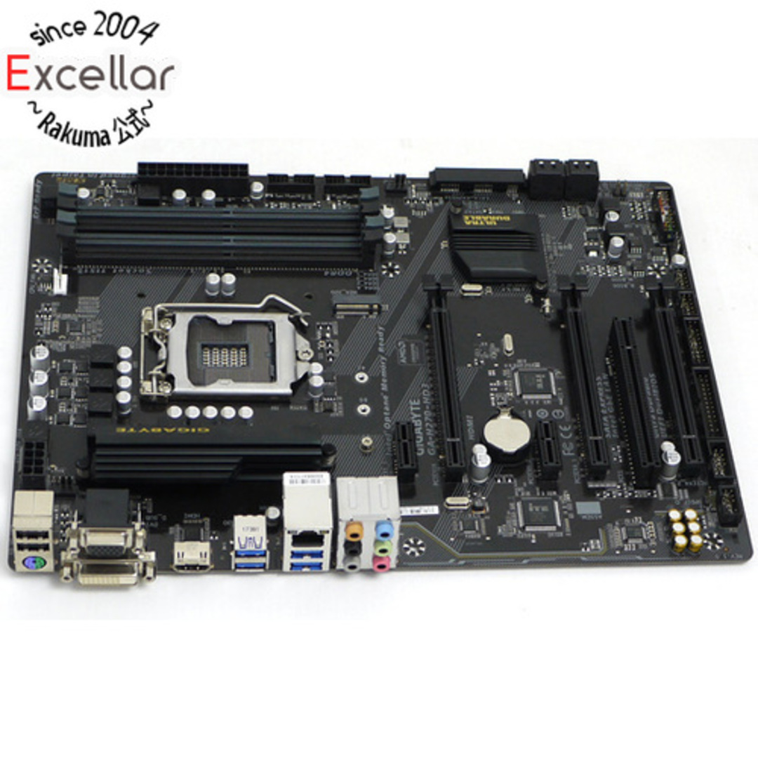 GIGABYTE(ギガバイト)のGIGABYTE マザーボード GA-H270-HD3 Rev.1.0 スマホ/家電/カメラのPC/タブレット(PCパーツ)の商品写真