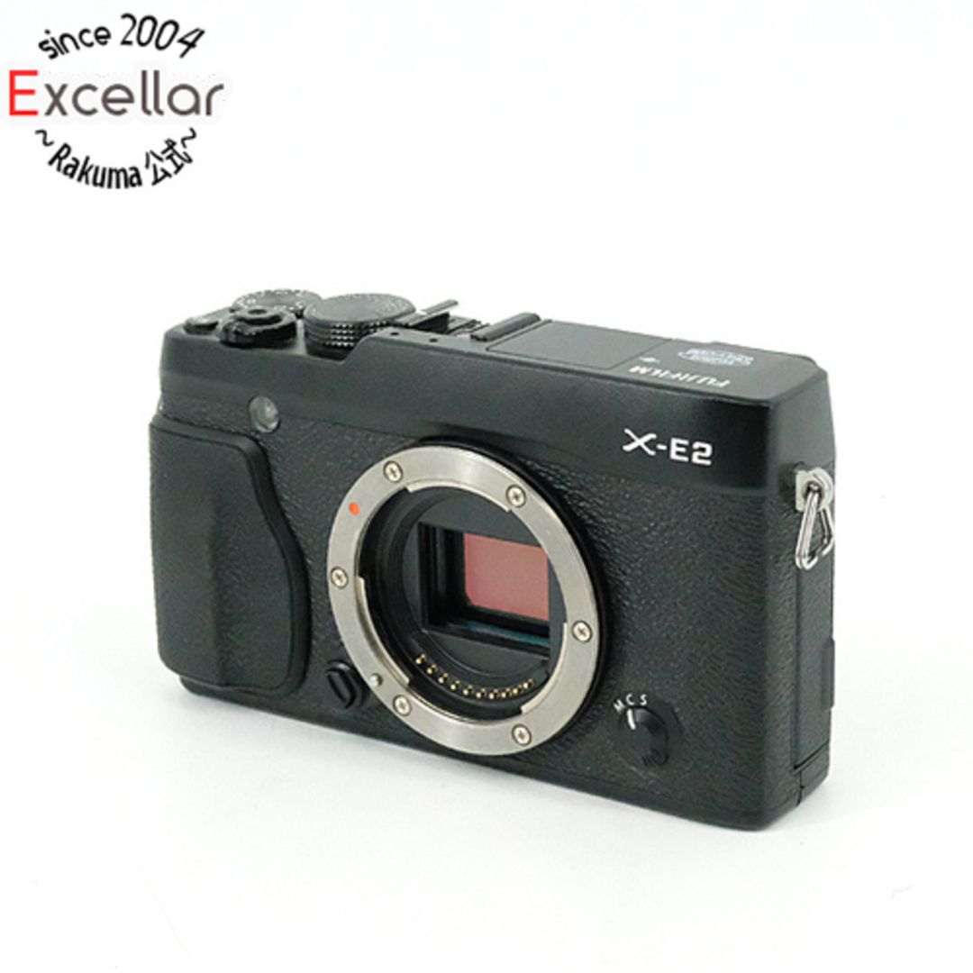 富士フイルム(フジフイルム)のFUJIFILM ミラーレス一眼カメラ X-E2 ボディ ブラック 本体のみ スマホ/家電/カメラのカメラ(デジタル一眼)の商品写真