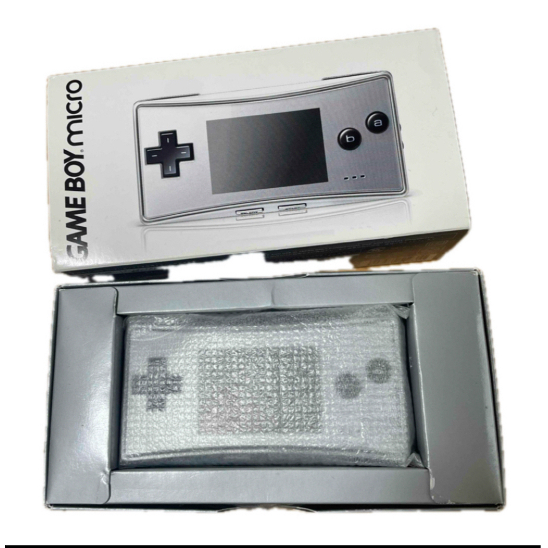 ゲームボーイ - 【美品】ゲームボーイミクロ シルバー 本体・箱 ゲームボーイ - 【美品】ゲームボーイミクロ シルバー 本体・箱