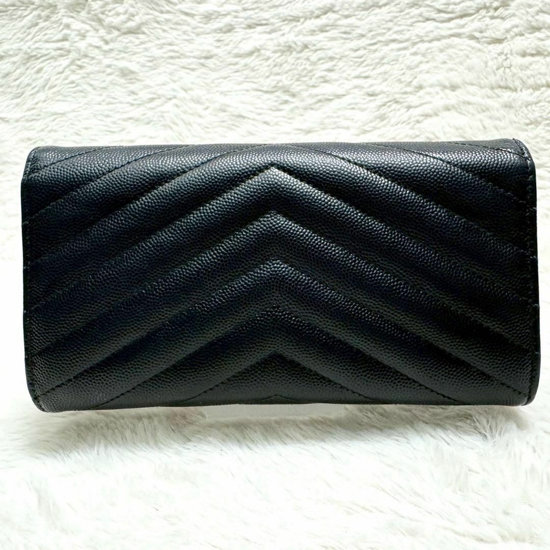 Yves Saint Laurent - 美品✨ サンローラン 長財布 カサンドラ Yves Saint Laurent - 美品✨ サンローラン 長財布 カサンドラ