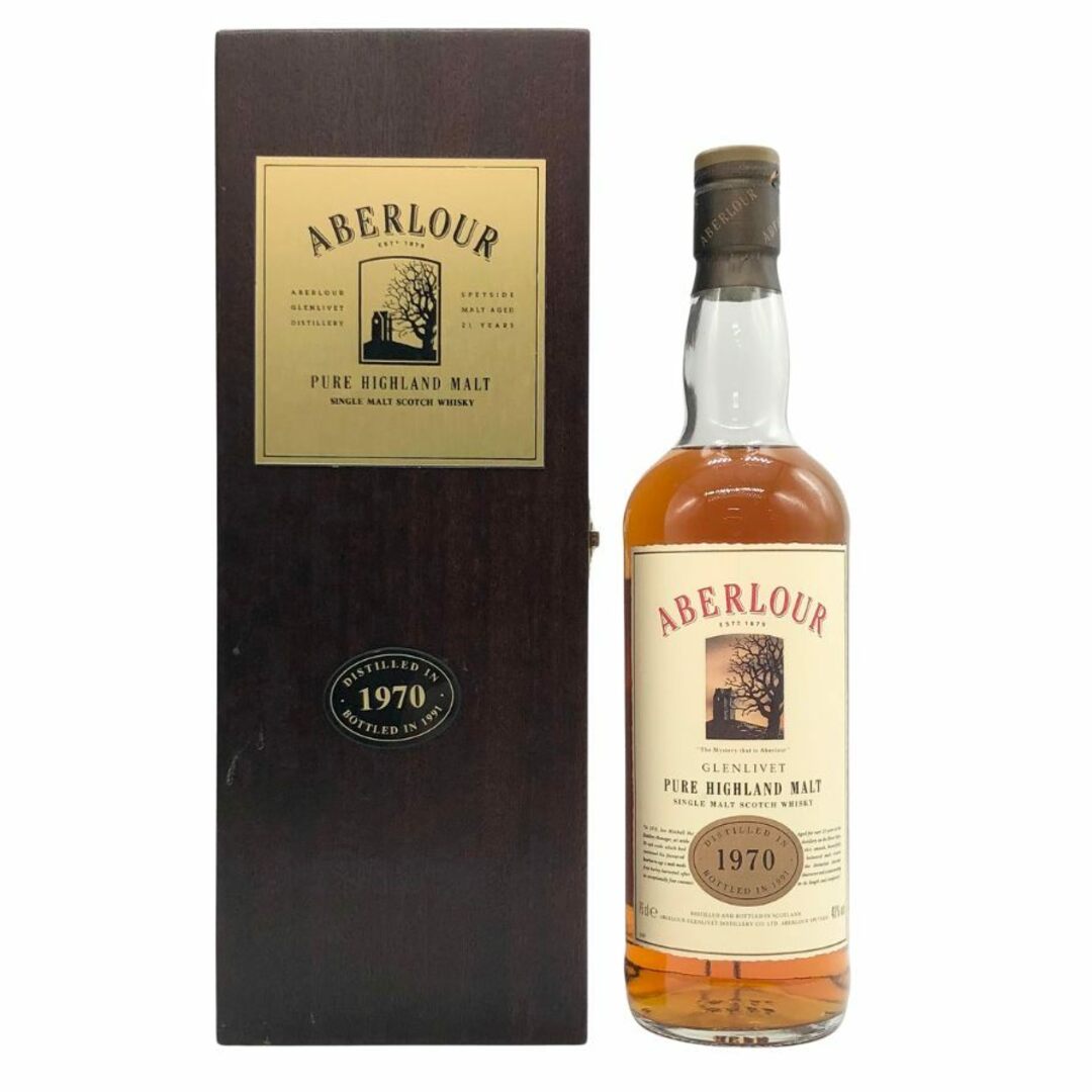アベラワー グレンリベット 21年 1969-1991 750ml【X1】の通販 アベラワー グレンリベット 21年 1969-1991 750ml【X1】の通販