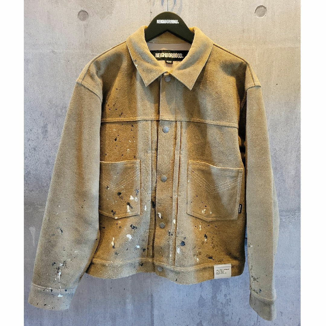 NEIGHBORHOOD - NEIGHBORHOOD Drip Suede Jacketの通販 by NEIGHBORHOOD - NEIGHBORHOOD Drip Suede Jacketの通販 by