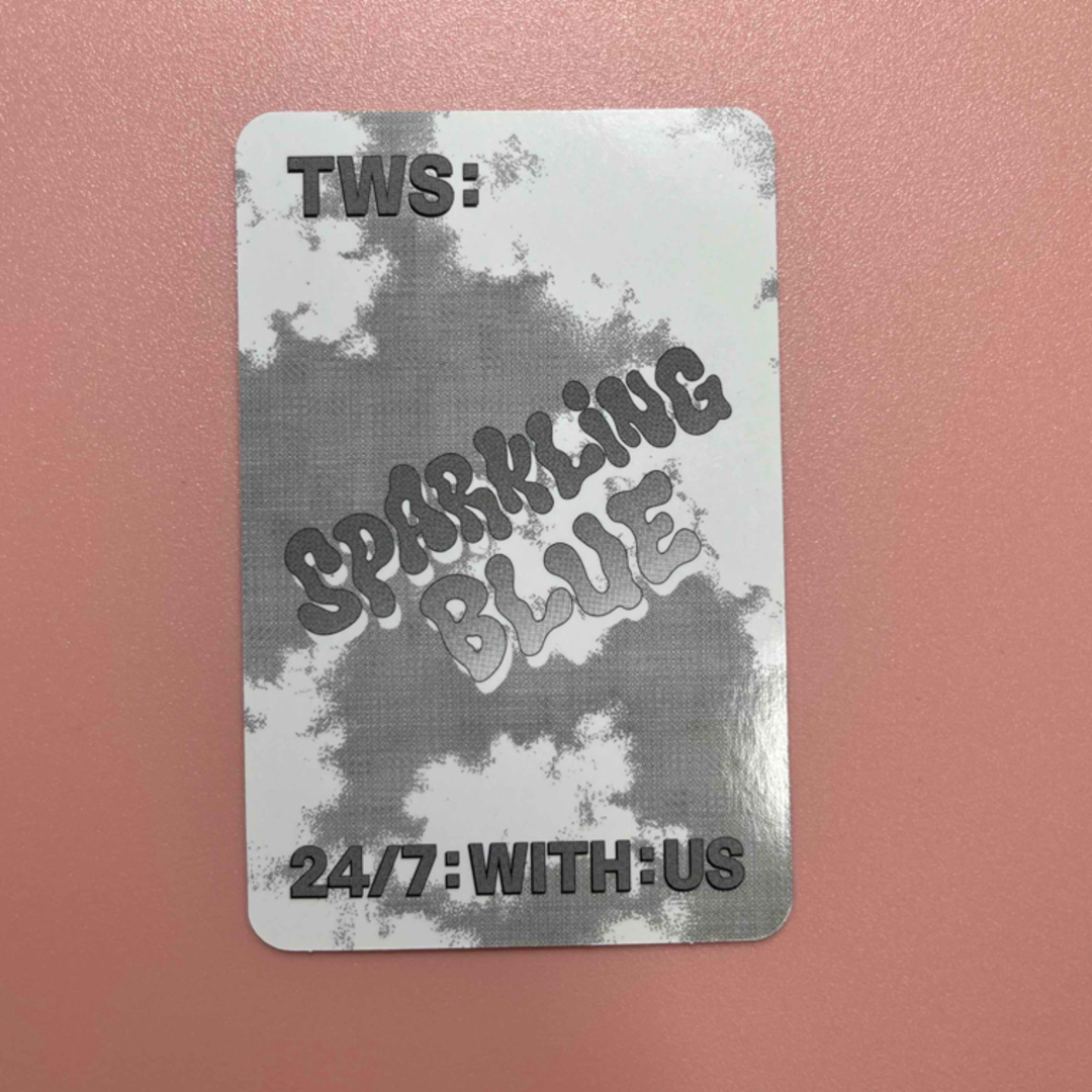 tws シニュ weverse sparking blue トレカの通販 by tws シニュ weverse sparking blue トレカの通販 by