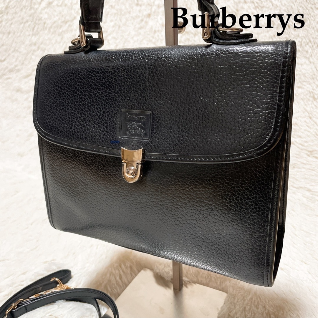 BURBERRY - 【2way】Burberrys レザーショルダーバッグ ノバ BURBERRY - 【2way】Burberrys レザーショルダーバッグ ノバ