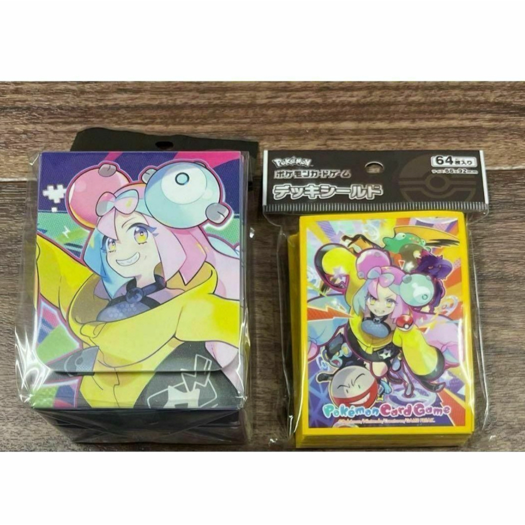 ポケモン - 【新品】ポケカ ナンジャモ デッキシールド&デッキ ポケモン - 【新品】ポケカ ナンジャモ デッキシールド&デッキ