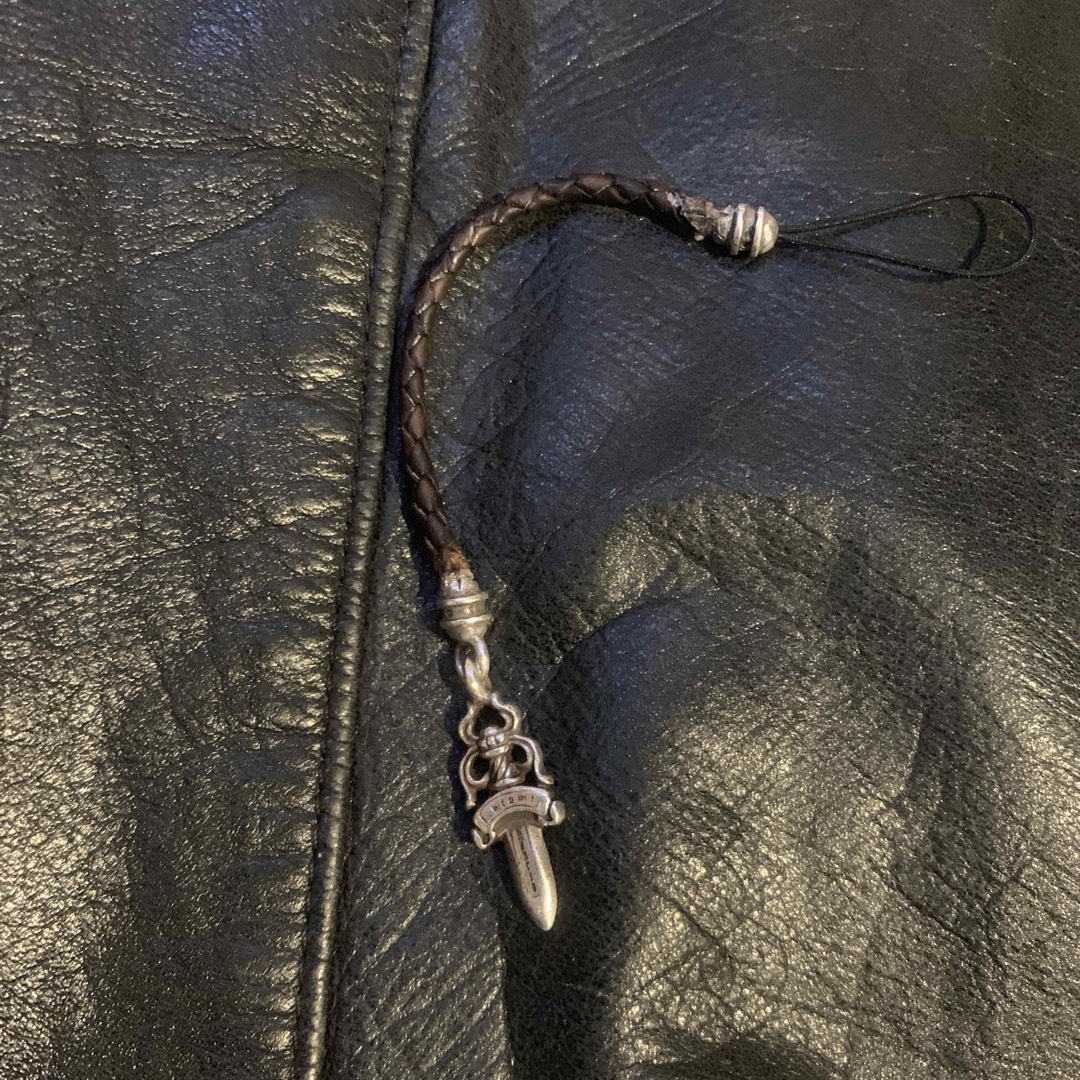 Chrome Hearts - クロムハーツ ダガーチャーム ストラップ 携帯 Chrome Hearts - クロムハーツ ダガーチャーム ストラップ 携帯