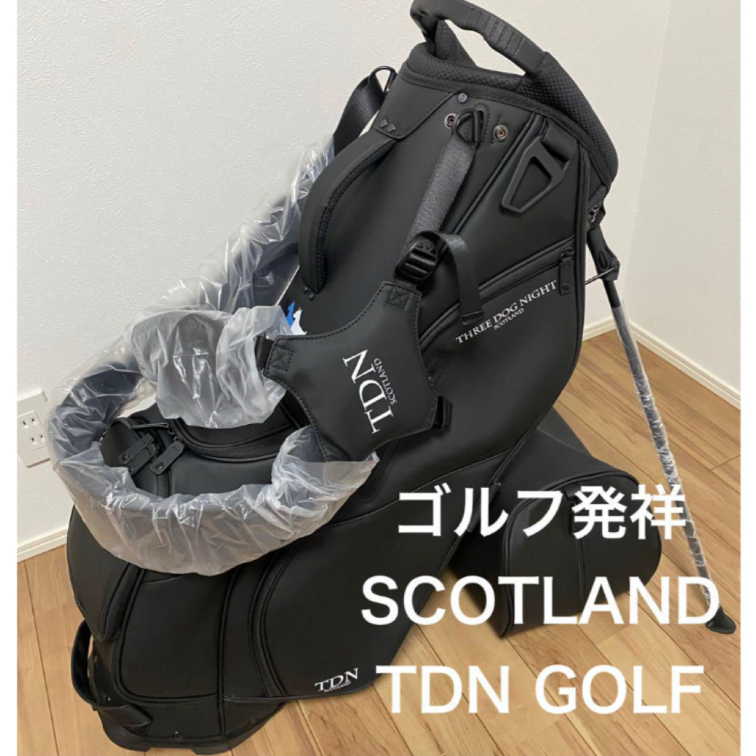 新品未使用 スコットランド発TDN GOLFスタンド式キャディバッグ 新品未使用 スコットランド発TDN GOLFスタンド式キャディバッグ
