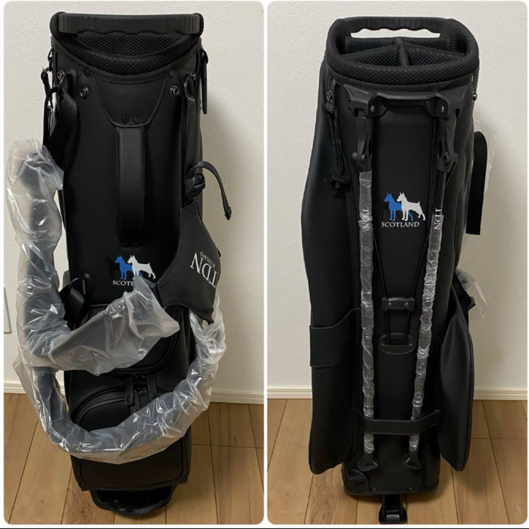 新品未使用 スコットランド発TDN GOLFスタンド式キャディバッグ 新品未使用 スコットランド発TDN GOLFスタンド式キャディバッグ