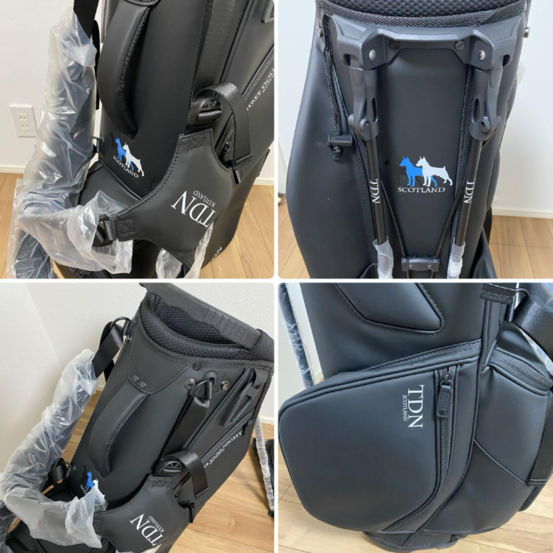 新品未使用 スコットランド発TDN GOLFスタンド式キャディバッグ 新品未使用 スコットランド発TDN GOLFスタンド式キャディバッグ