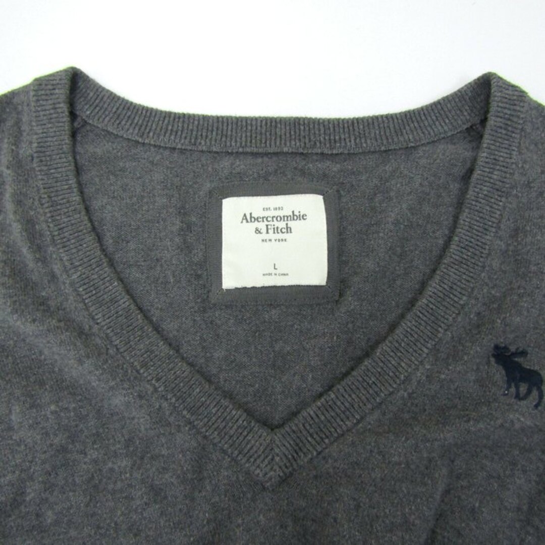 アバクロンビー&フィッチ セーター トップス Vネック カシミヤ混 アバクロンビー&フィッチ セーター トップス Vネック カシミヤ混