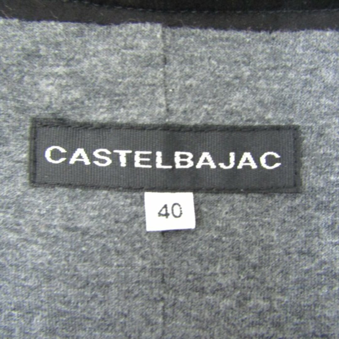 お気にいる CASTELBAJAC - ノーカラー ブルゾン カステルバジャック ジャケット・アウター