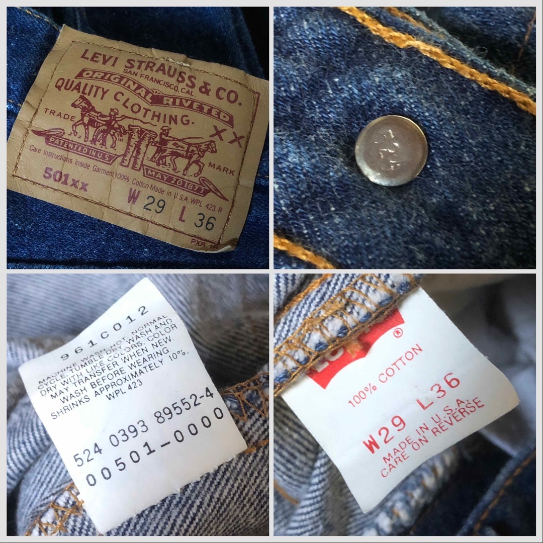 Levi's - usa製 90s Levis 赤文字 501 ミントコンディション Levi's - usa製 90s Levis 赤文字 501 ミントコンディション