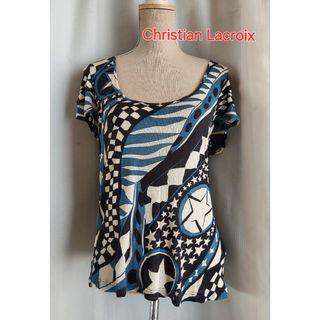 Christian Lacroix - 大変美品 クリスチャンラクロア 半袖 Christian Lacroix - 大変美品 クリスチャンラクロア 半袖