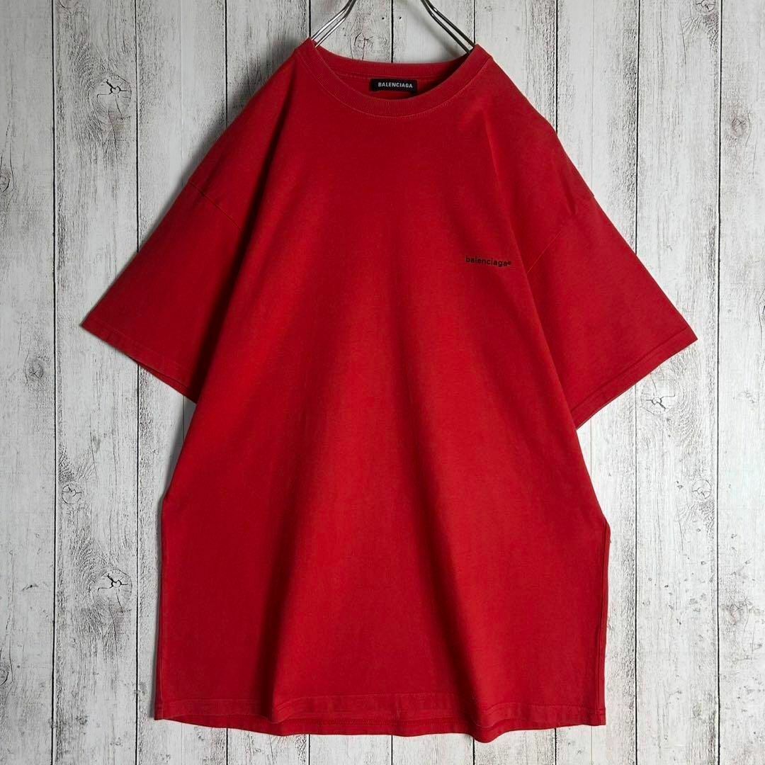 BALENCIAGA - 【美品】バレンシアガ☆ワンポイントプリントロゴT BALENCIAGA - 【美品】バレンシアガ☆ワンポイントプリントロゴT