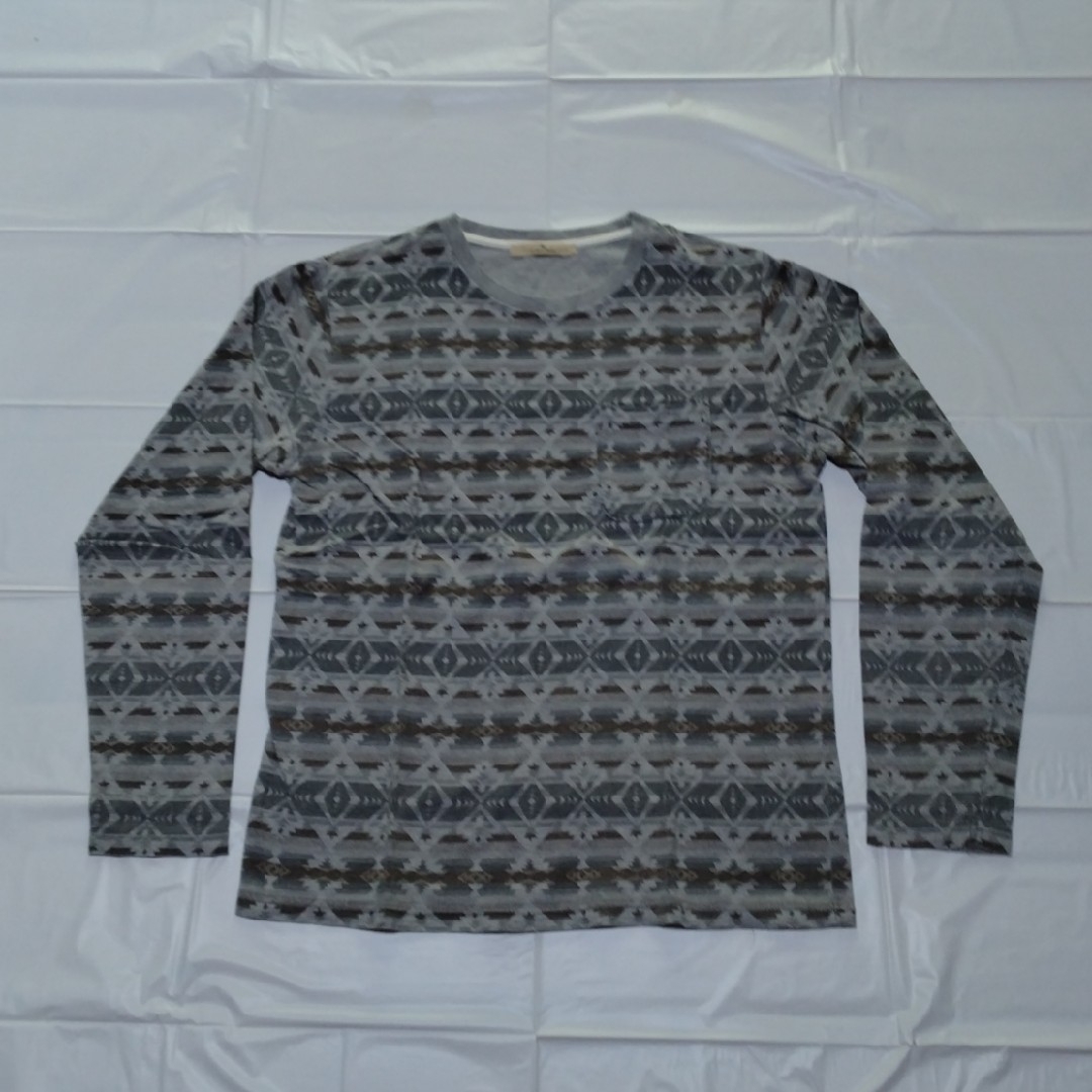 GLOBAL WORK(グローバルワーク)のGLOBAL WORK 長袖シャツ メンズのトップス(Tシャツ/カットソー(七分/長袖))の商品写真