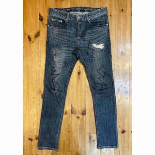 Les Six - LESSIX LESSIX 22ss ウールデニム クロップドパンツの Les Six - LESSIX LESSIX 22ss ウールデニム クロップドパンツの
