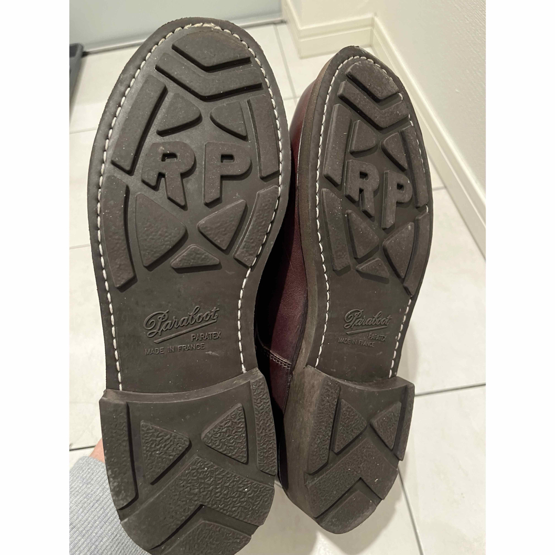 Paraboot - 美品) パラブーツ シャンボード 茶 UK7.5の通販 by Paraboot - 美品) パラブーツ シャンボード 茶 UK7.5の通販 by