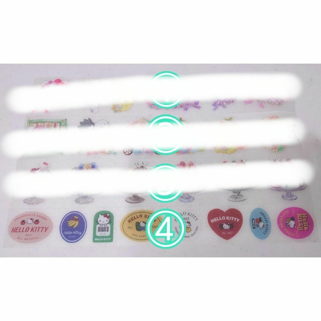 ロールシール 海外製 おすそ分け【138】の通販 by hi*ma's shop ロールシール 海外製 おすそ分け【138】の通販 by hi*ma's shop