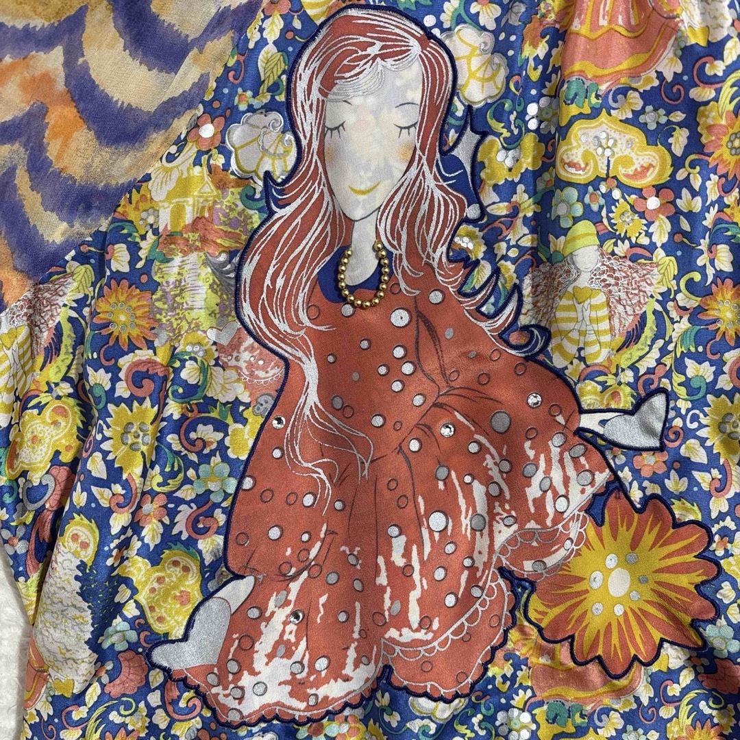 TSUMORI CHISATO - 試着のみ 希少デザイン ツモリチサト シルク TSUMORI CHISATO - 試着のみ 希少デザイン ツモリチサト シルク