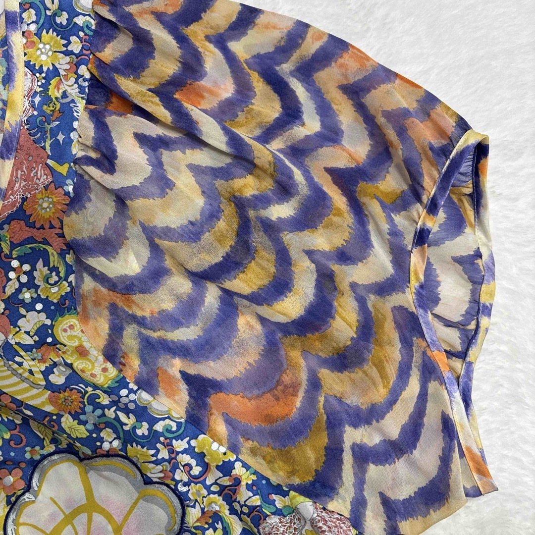 TSUMORI CHISATO - 試着のみ 希少デザイン ツモリチサト シルク TSUMORI CHISATO - 試着のみ 希少デザイン ツモリチサト シルク