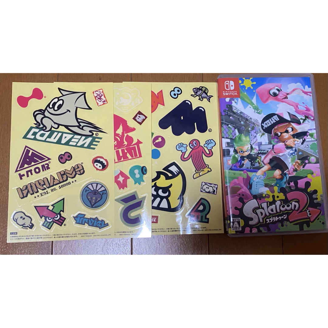 任天堂 - Nintendo Switch スプラトゥーン2 シールセットの通販 任天堂 - Nintendo Switch スプラトゥーン2 シールセットの通販