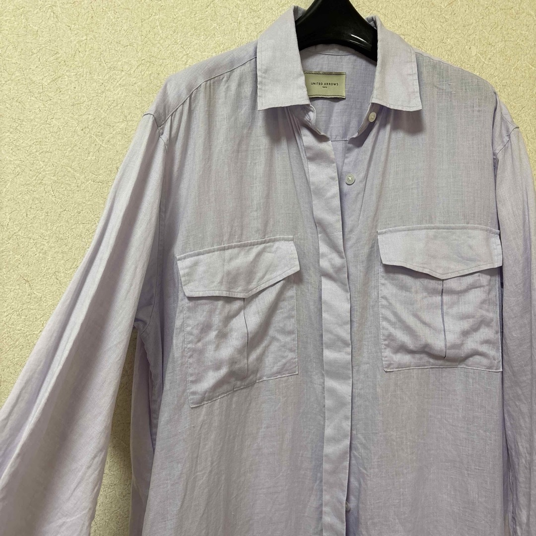 UNITED ARROWS - ユナイテッドアローズ ロング シャツワンピース UNITED ARROWS - ユナイテッドアローズ ロング シャツワンピース
