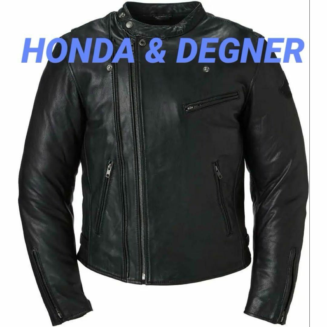 DEGNER - ホンダ×デグナー ゴートスキンダブルジャケット L DEGNER - ホンダ×デグナー ゴートスキンダブルジャケット L