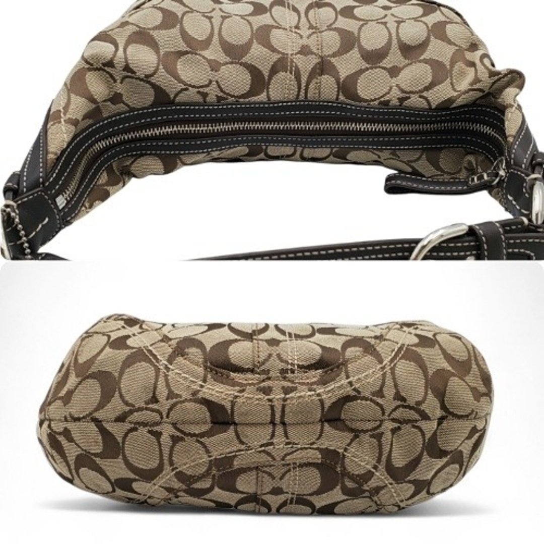 COACH - COACH ワンショルダー ホーボー シグネチャー COACH - COACH ワンショルダー ホーボー シグネチャー