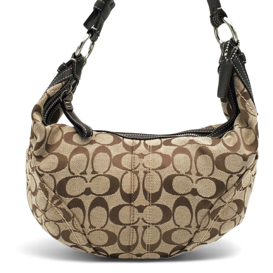 COACH - COACH ワンショルダー ホーボー シグネチャー COACH - COACH ワンショルダー ホーボー シグネチャー