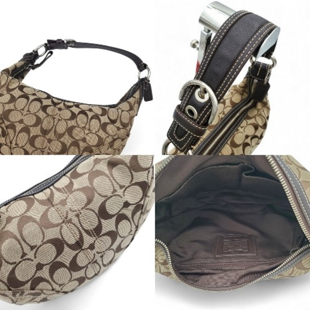 COACH - COACH ワンショルダー ホーボー シグネチャー COACH - COACH ワンショルダー ホーボー シグネチャー