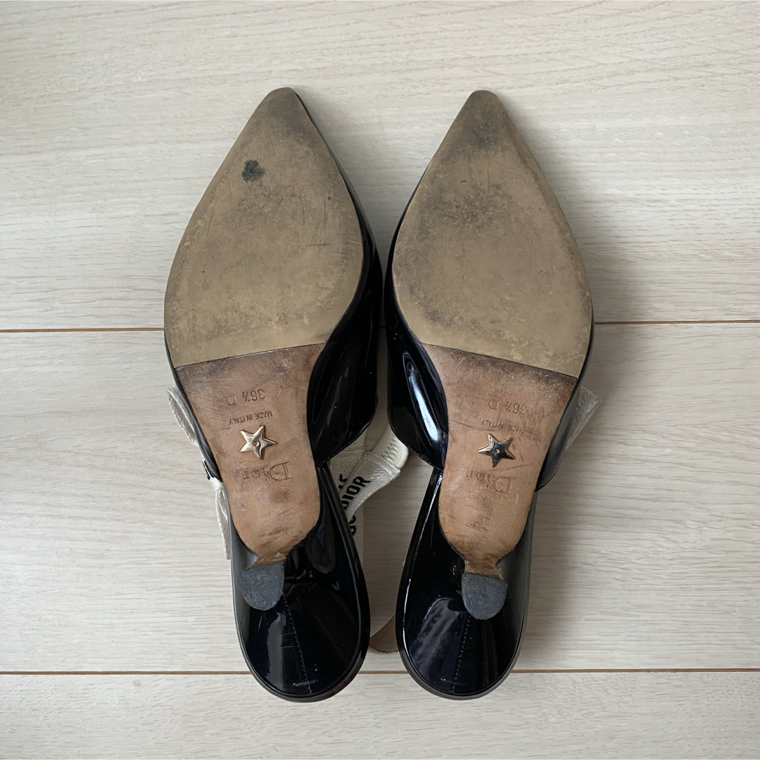 Christian Dior - Christian Dior スリングバックパンプス Christian Dior - Christian Dior スリングバックパンプス