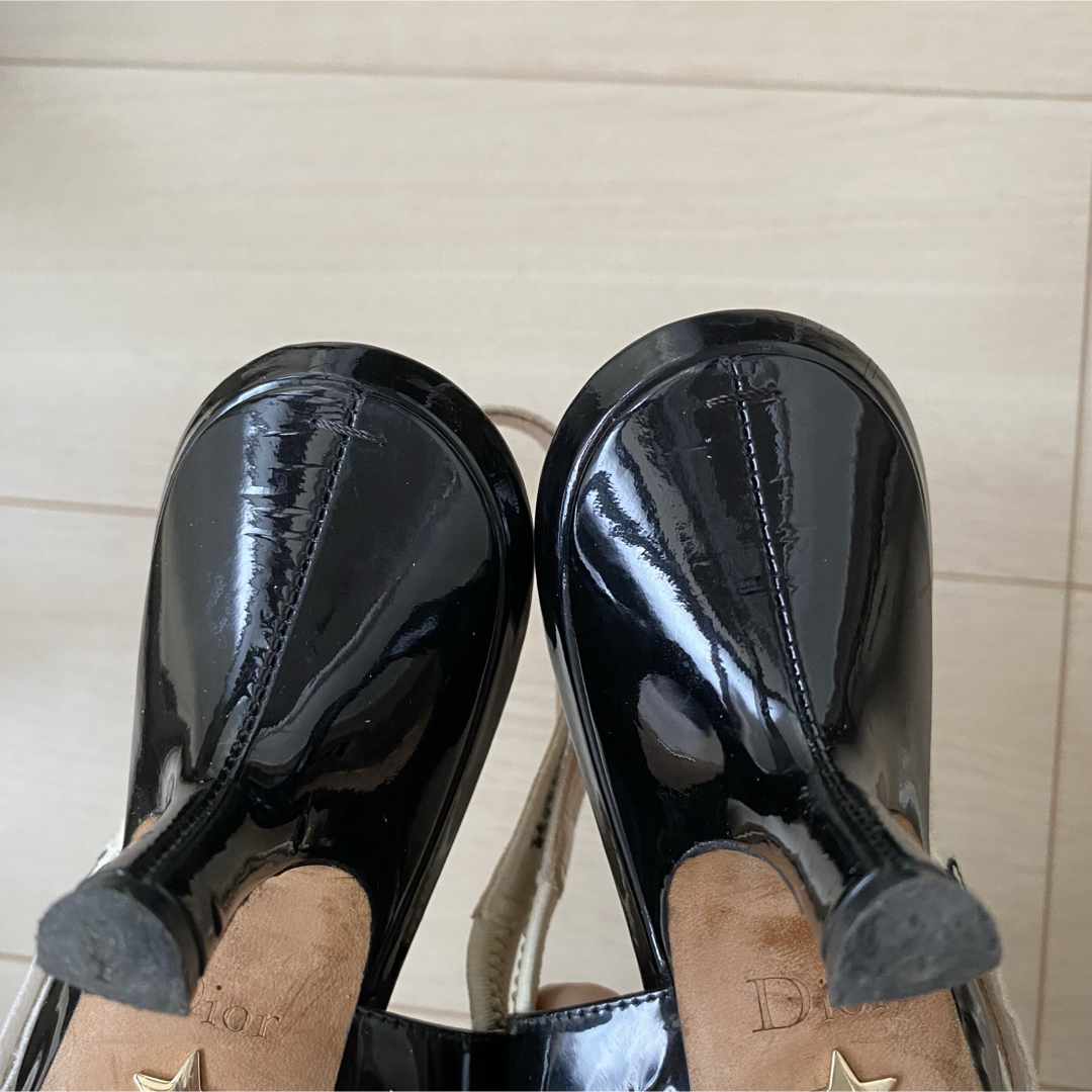 Christian Dior - Christian Dior スリングバックパンプス Christian Dior - Christian Dior スリングバックパンプス
