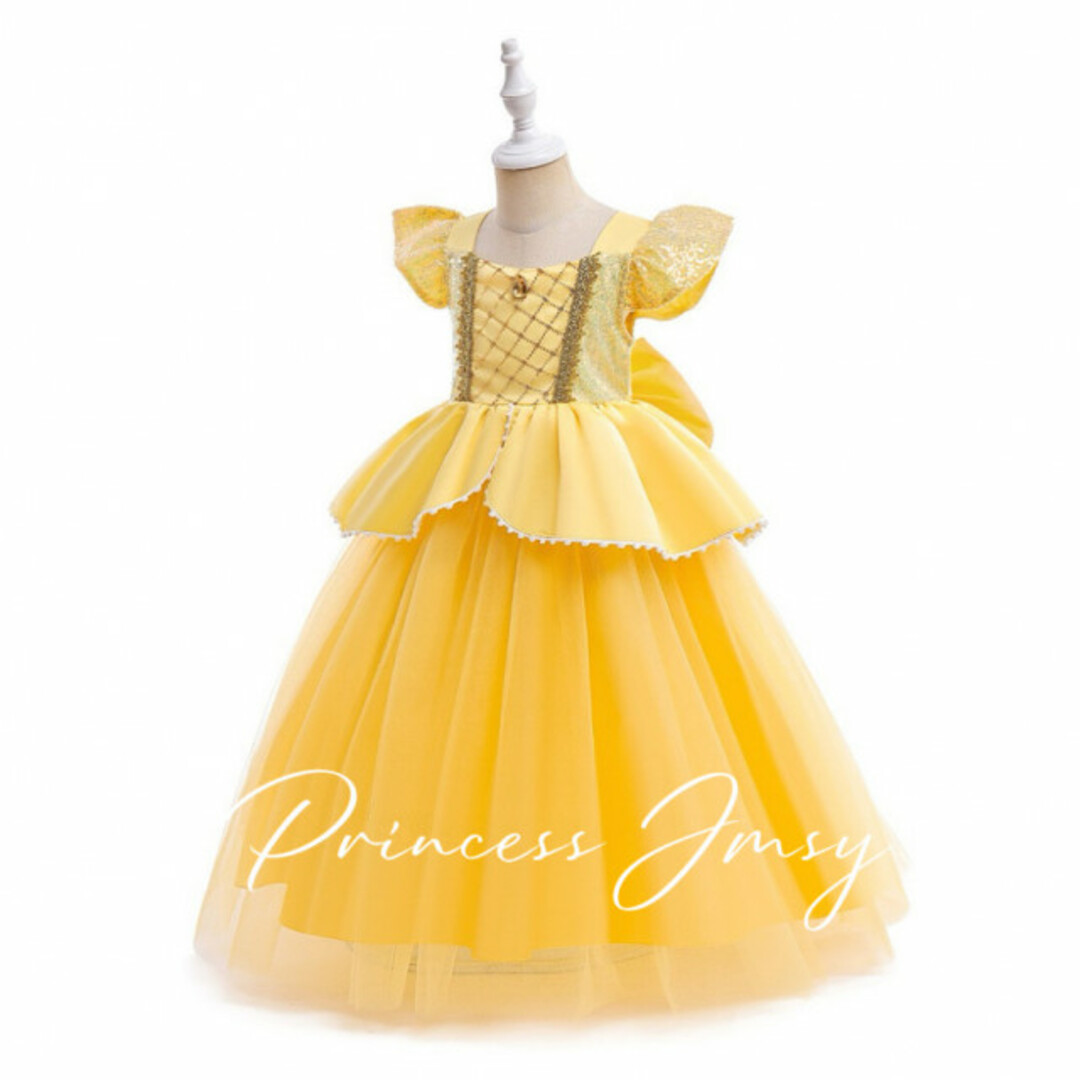 Disney - 150cm☆ベルドレス 美女と野獣 ディズニープリンセス Disney - 150cm☆ベルドレス 美女と野獣 ディズニープリンセス
