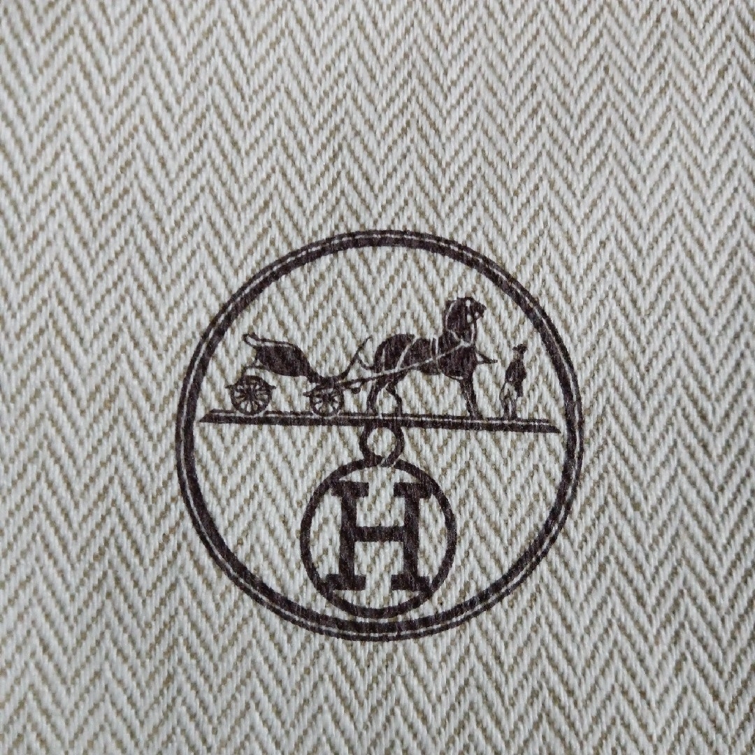 HERMES - 新品 正規品 HERMESエルメス 保存袋 巾着袋 布袋 縦13 HERMES - 新品 正規品 HERMESエルメス 保存袋 巾着袋 布袋 縦13