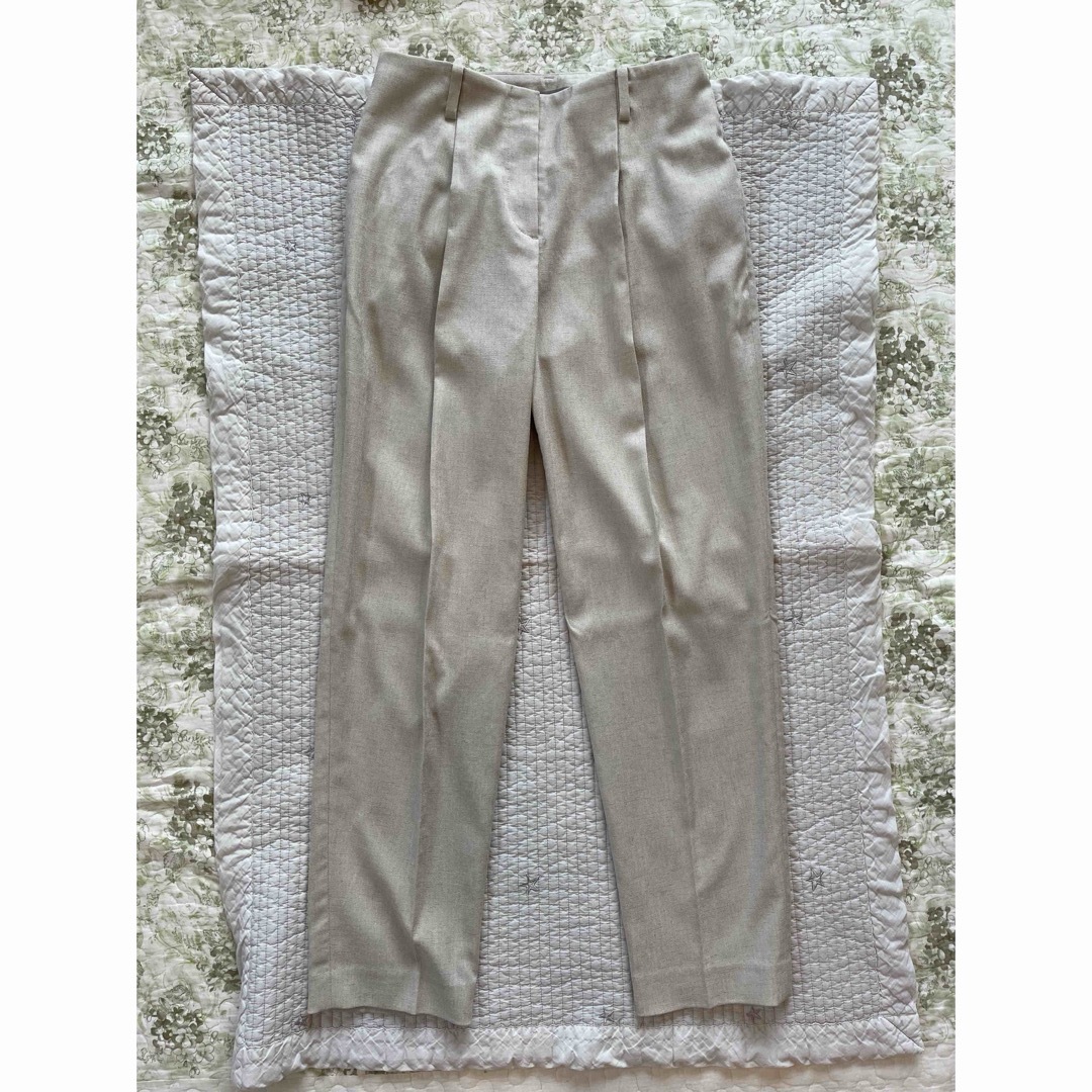 Theory luxe - theory luxe タック付きテーパードパンツ Theory luxe - theory luxe タック付きテーパードパンツ