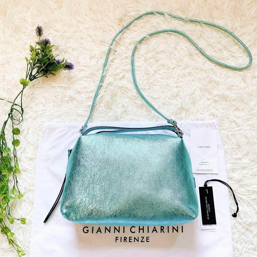 GIANNI CHIARINI - 【タグ付き極美品】ジャンニキャリーニ GIANNI CHIARINI - 【タグ付き極美品】ジャンニキャリーニ