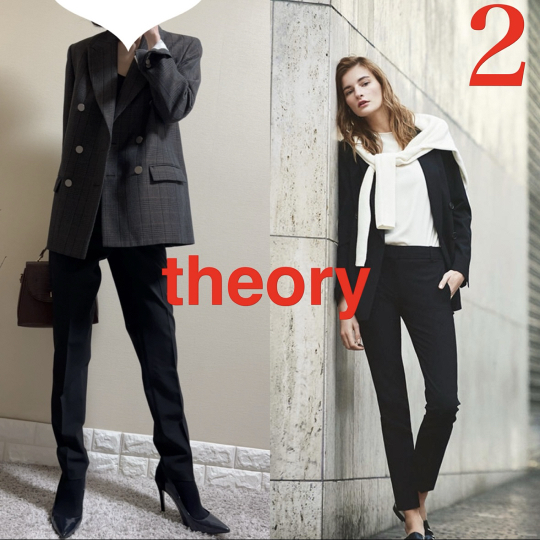 Theory - theory セオリー 定価2.8万 TAILOR テーパードパンツ 2 Theory - theory セオリー 定価2.8万 TAILOR テーパードパンツ 2