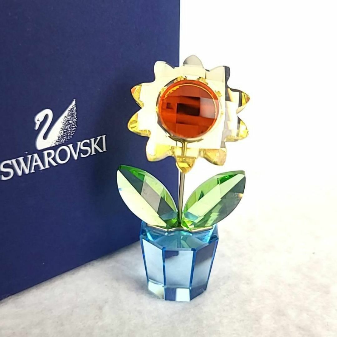 SWAROVSKI - 〇美品〇スワロフスキー ひまわり 向日葵 フラワー SWAROVSKI - 〇美品〇スワロフスキー ひまわり 向日葵 フラワー