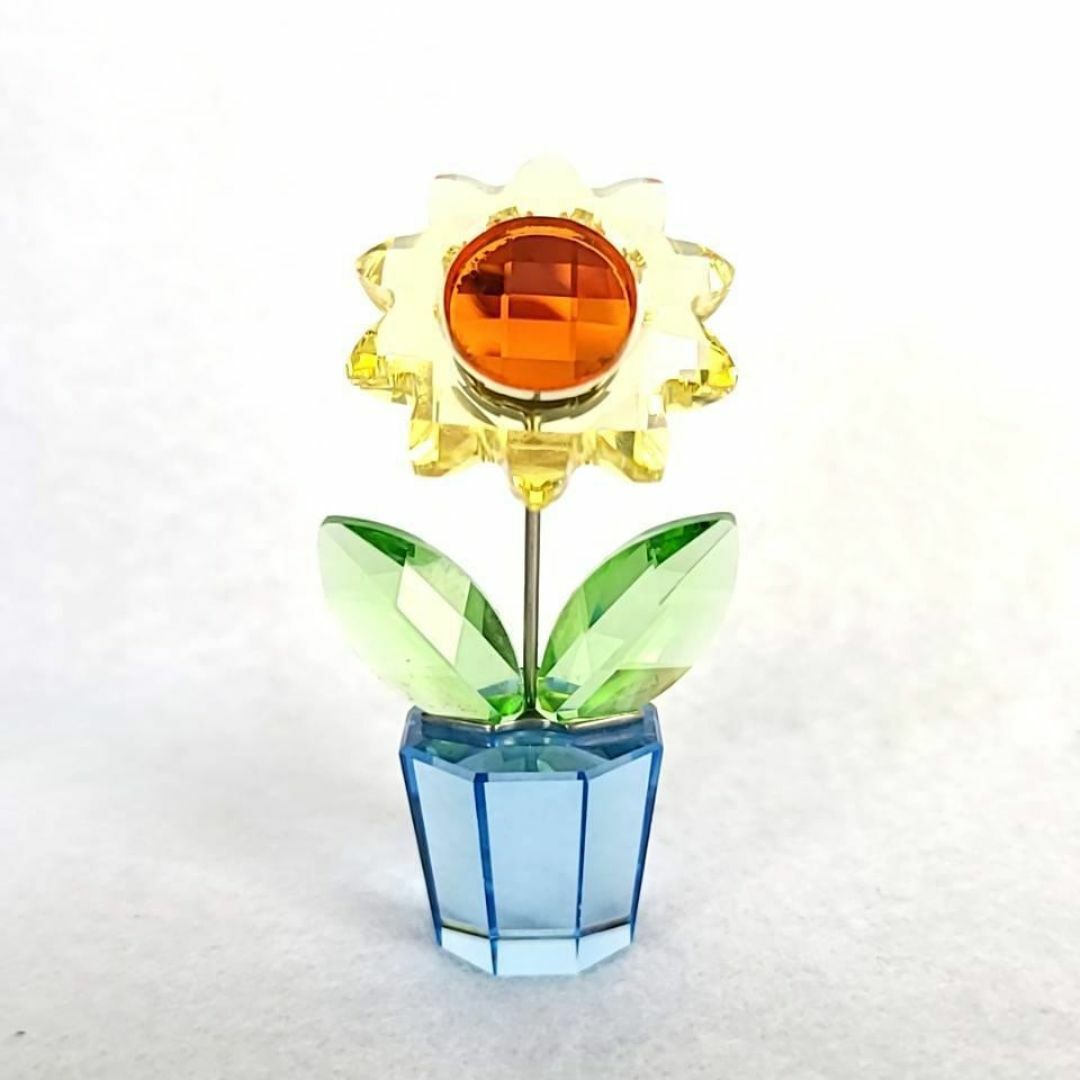 SWAROVSKI - 〇美品〇スワロフスキー ひまわり 向日葵 フラワー SWAROVSKI - 〇美品〇スワロフスキー ひまわり 向日葵 フラワー