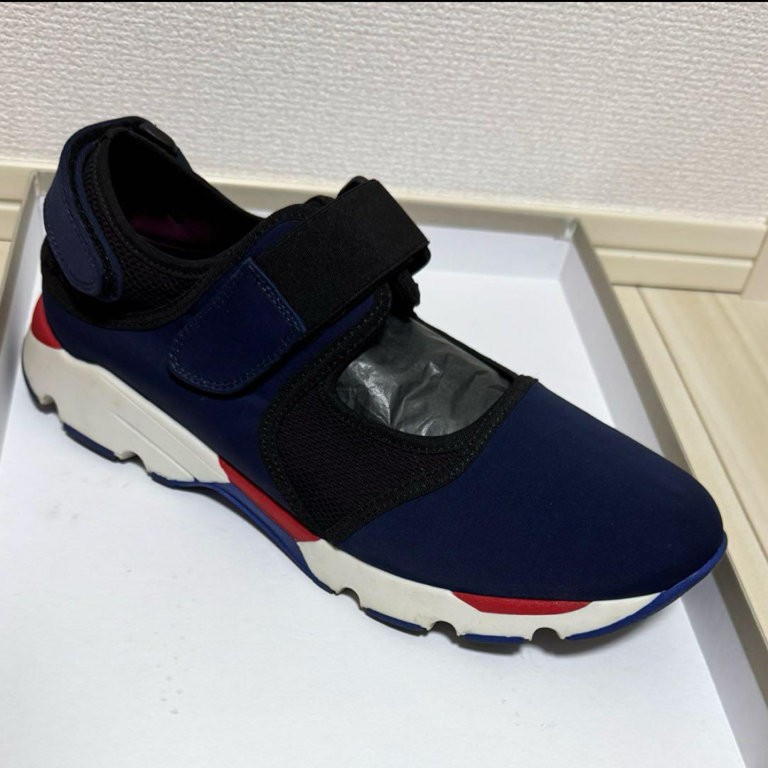 MARNI - MARNI マルニ ベルクロ スニーカー サンダル ネイビー MARNI - MARNI マルニ ベルクロ スニーカー サンダル ネイビー