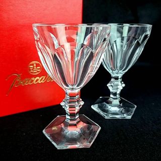Baccarat - 〇美品〇バカラ アルクール ワイングラス 2客 ペア Baccarat - 〇美品〇バカラ アルクール ワイングラス 2客 ペア
