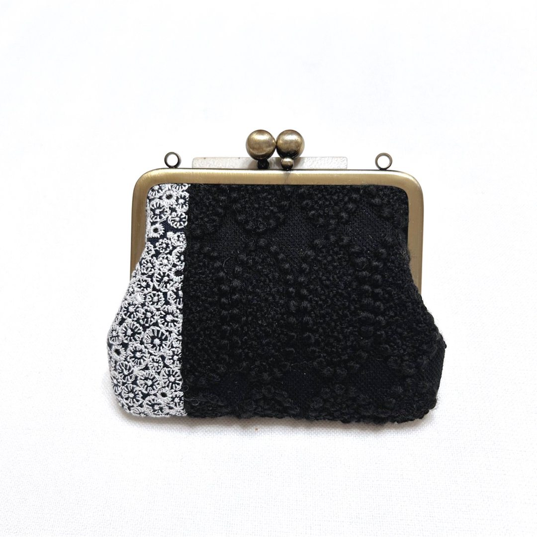 mina perhonen - ミナペルホネン ハンドメイド がま口希少 mina perhonen - ミナペルホネン ハンドメイド がま口希少